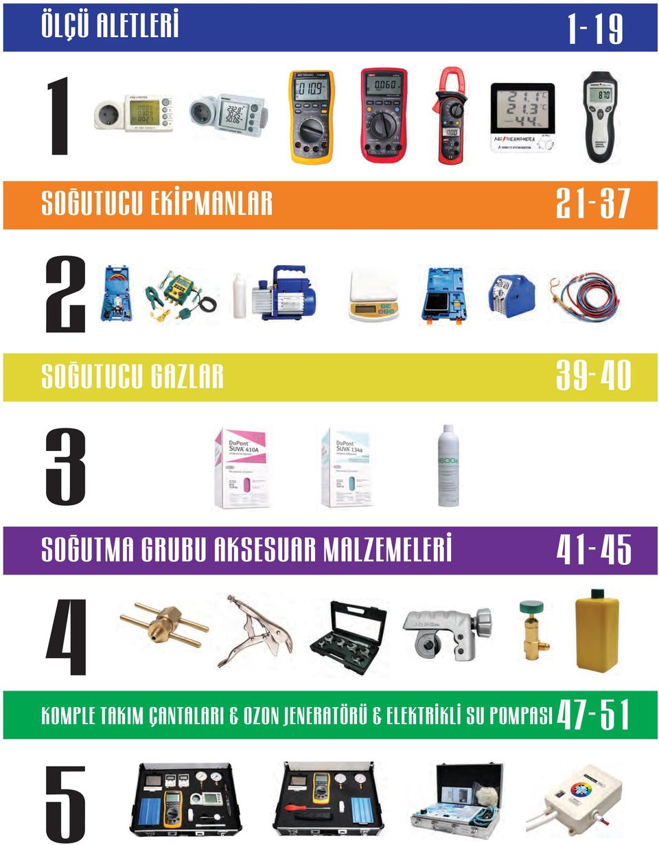 AKSESUAR MALZEMELER 41-45 4 KOMPLE TAKIM