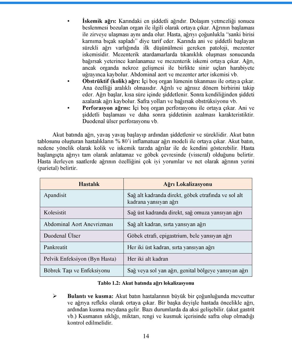 Mezenterik atardamarlarda tıkanıklık oluşması sonucunda bağırsak yeterince kanlanamaz ve mezenterik iskemi ortaya çıkar.