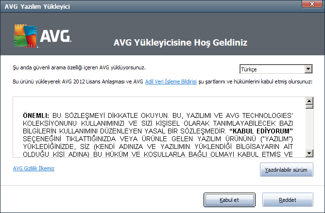 3. AVG Yükleme Süreci AVG'yi bilgisayarınıza kurmak için en güncel yükleme dosyasına ihtiyacınız vardır.