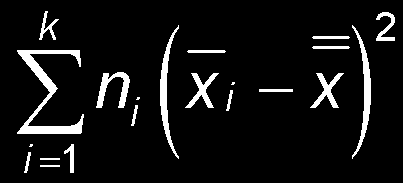 Gruplar Arası Kareler Toplamı (GAKT): k = popülasyon sayısı n i =