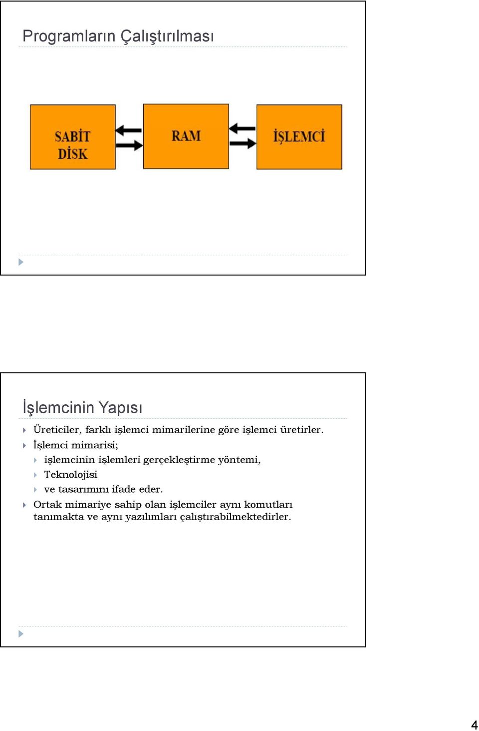 İşlemci mimarisi; işlemcinin işlemleri gerçekleştirme yöntemi, Teknolojisi ve