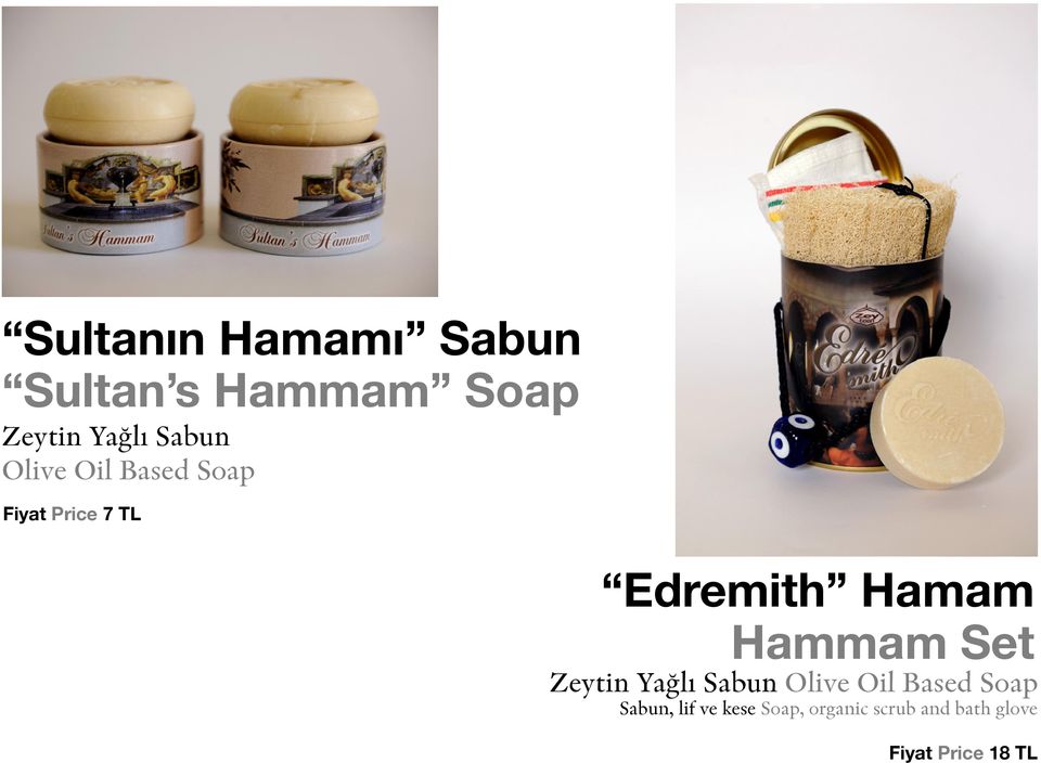 Hammam Set Zeytin Yağlı Sabun Olive Oil Based Soap Sabun,