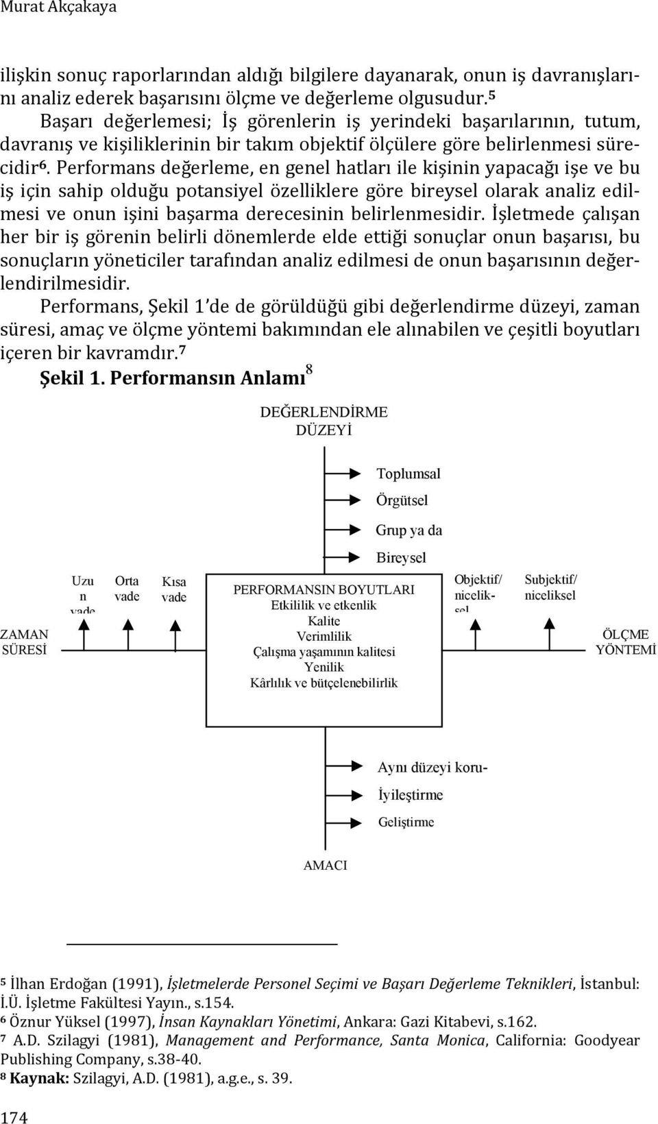 Performans değerleme, en genel hatları ile kişinin yapacağı işe ve bu iş için sahip olduğu potansiyel özelliklere göre bireysel olarak analiz edilmesi ve onun işini başarma derecesinin