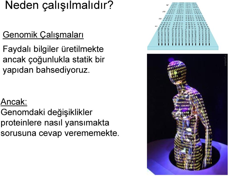 ancak çoğunlukla statik bir yapıdan bahsediyoruz.