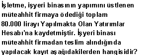 12 14 Bedel ödenerek sahip olunan imtiyaz, patent, lisans, ticari marka ve ünvanlar hangi hesapta izlenir?