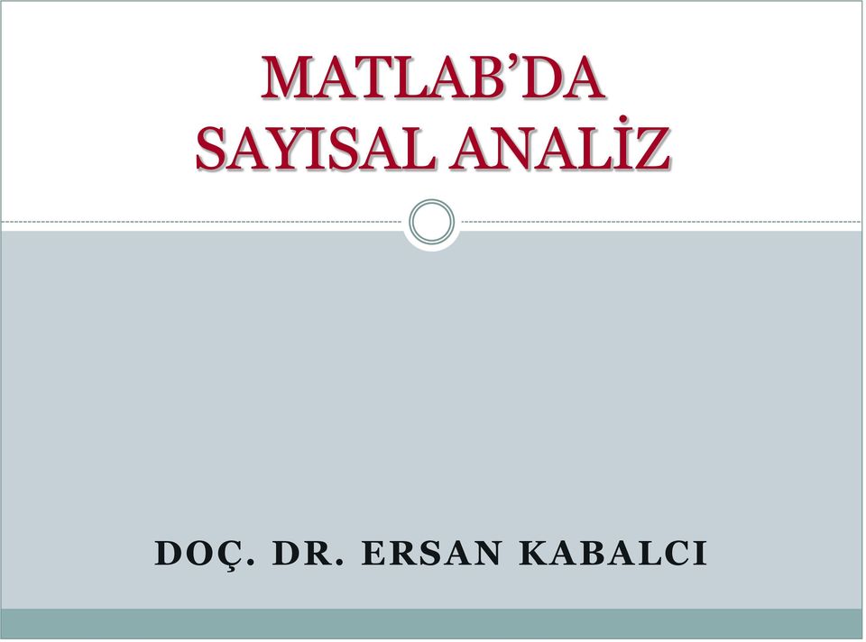 ANALİZ DOÇ.