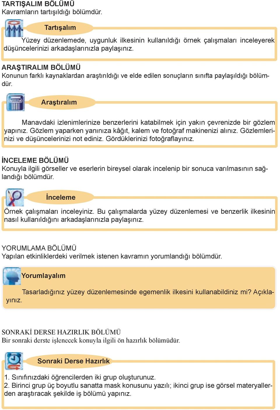 Ara tıralım Manavdaki izlenimlerinize benzerlerini katabilmek için yakın çevrenizde bir gözlem yapınız. Gözlem yaparken yanınıza kâ ıt, kalem ve foto raf makinenizi alınız.