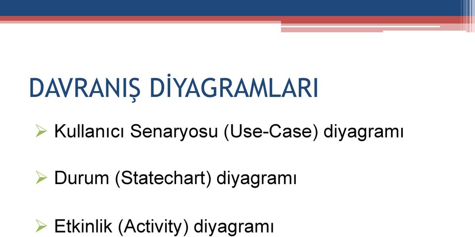 diyagramı Durum (Statechart)