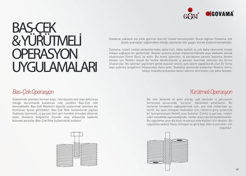 Ovalama, talaşlı imalat yöntemlerinden daha hızlı, daha kaliteli ve çok daha ekonomik imalat imkanı sağlayan bir yöntemidir.