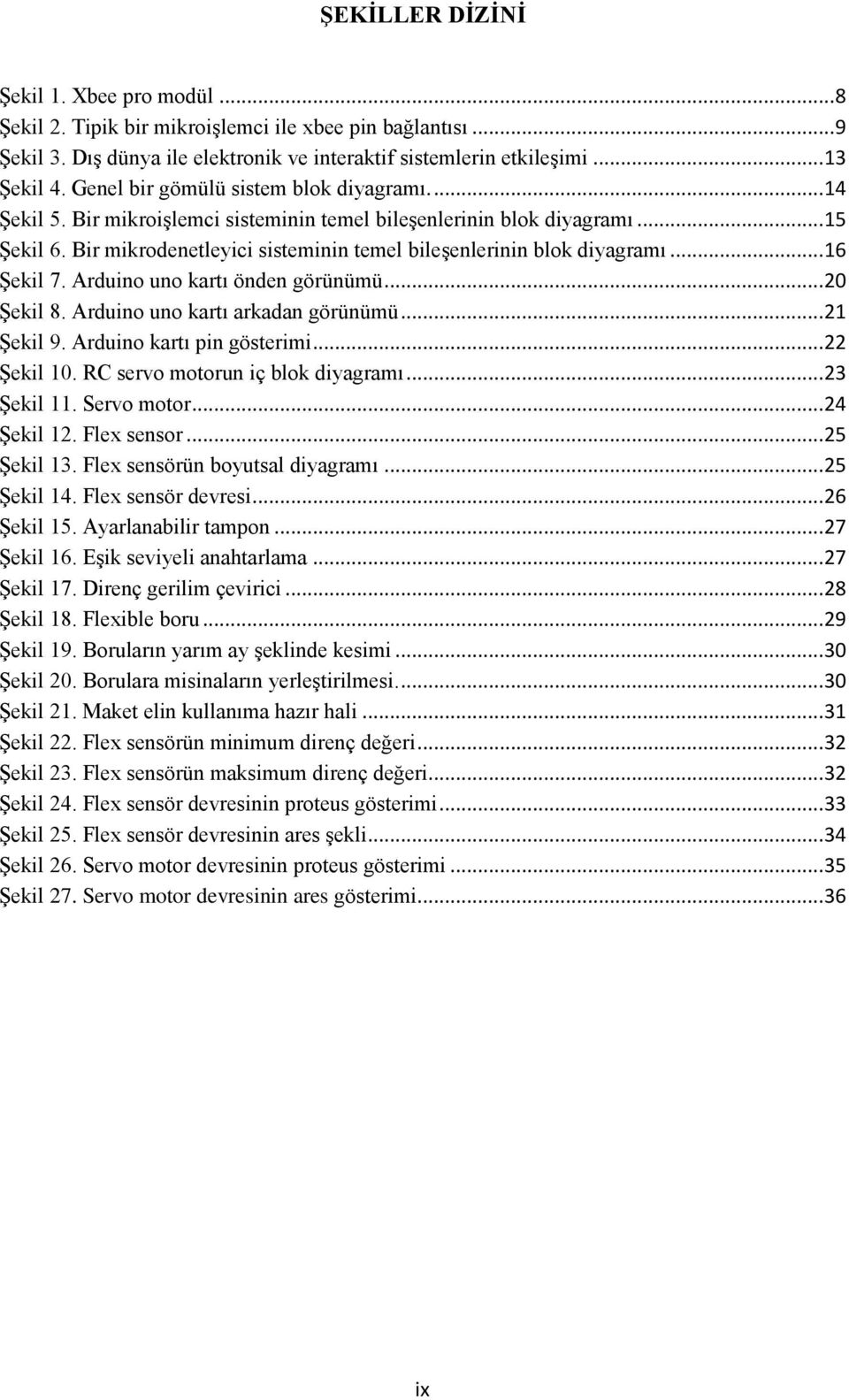 Bir mikrodenetleyici sisteminin temel bileşenlerinin blok diyagramı... 16 Şekil 7. Arduino uno kartı önden görünümü... 20 Şekil 8. Arduino uno kartı arkadan görünümü... 21 Şekil 9.