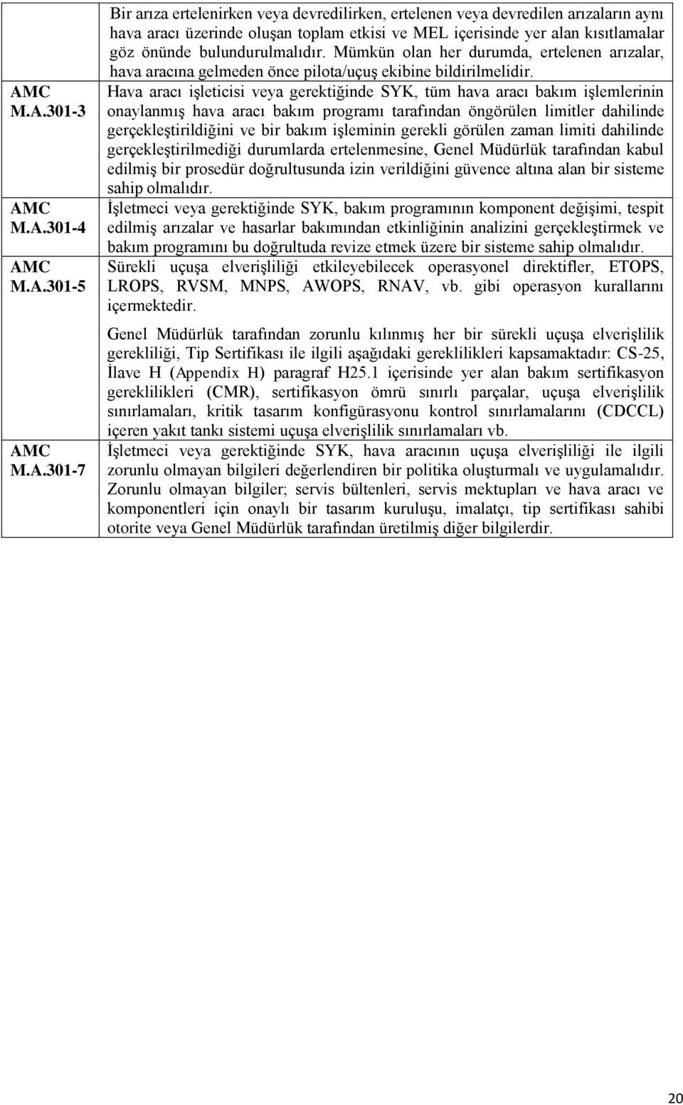 Hava aracı işleticisi veya gerektiğinde SYK, tüm hava aracı bakım işlemlerinin onaylanmış hava aracı bakım programı tarafından öngörülen limitler dahilinde gerçekleştirildiğini ve bir bakım işleminin