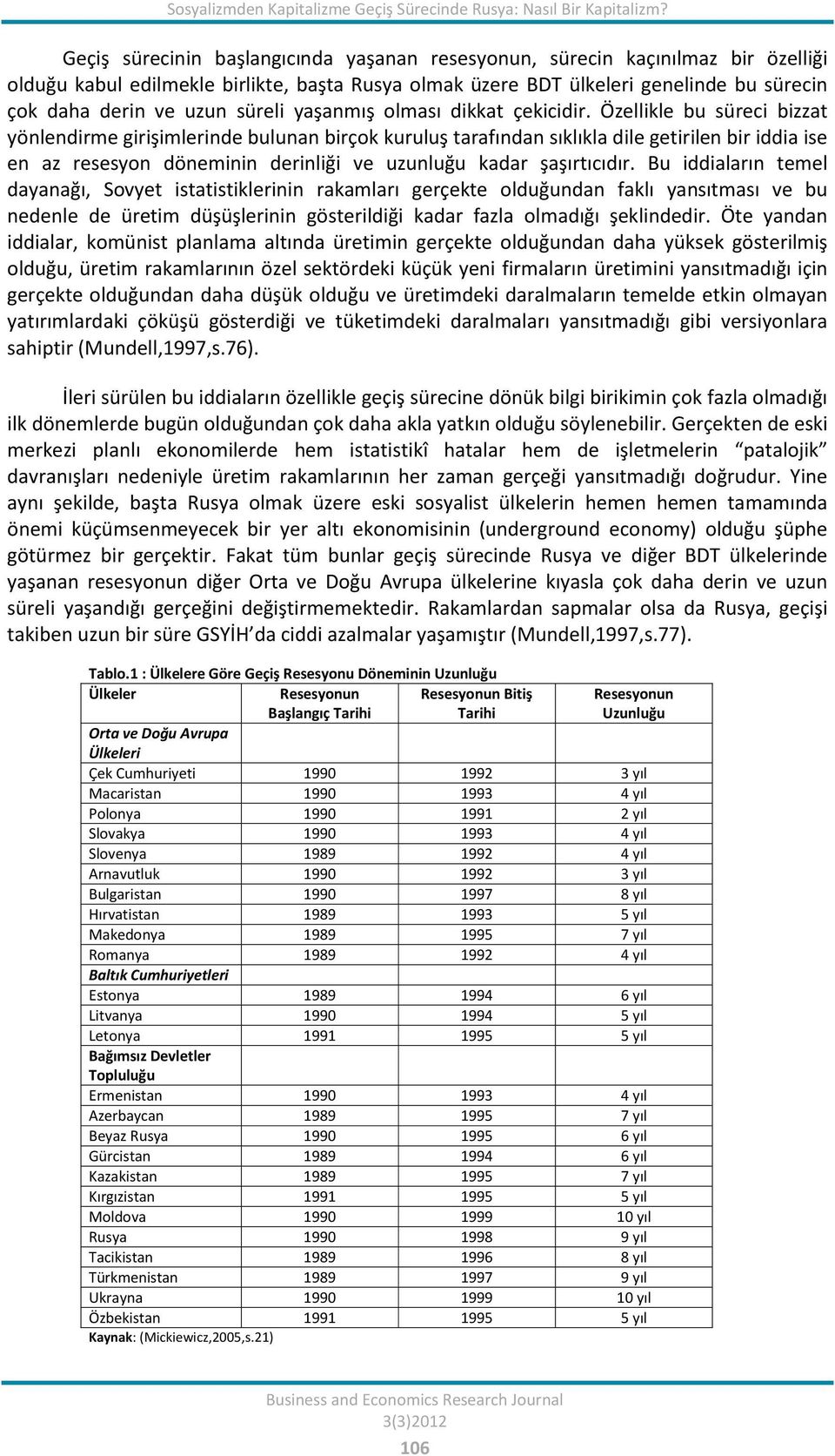 süreli yaşanmış olması dikkat çekicidir.