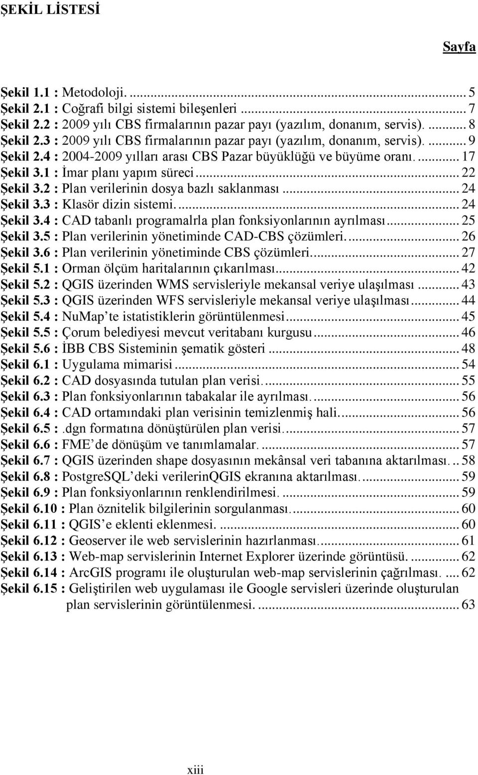 .. 22 Şekil 3.2 : Plan verilerinin dosya bazlı saklanması... 24 Şekil 3.3 : Klasör dizin sistemi.... 24 Şekil 3.4 : CAD tabanlı programalrla plan fonksiyonlarının ayrılması... 25 Şekil 3.