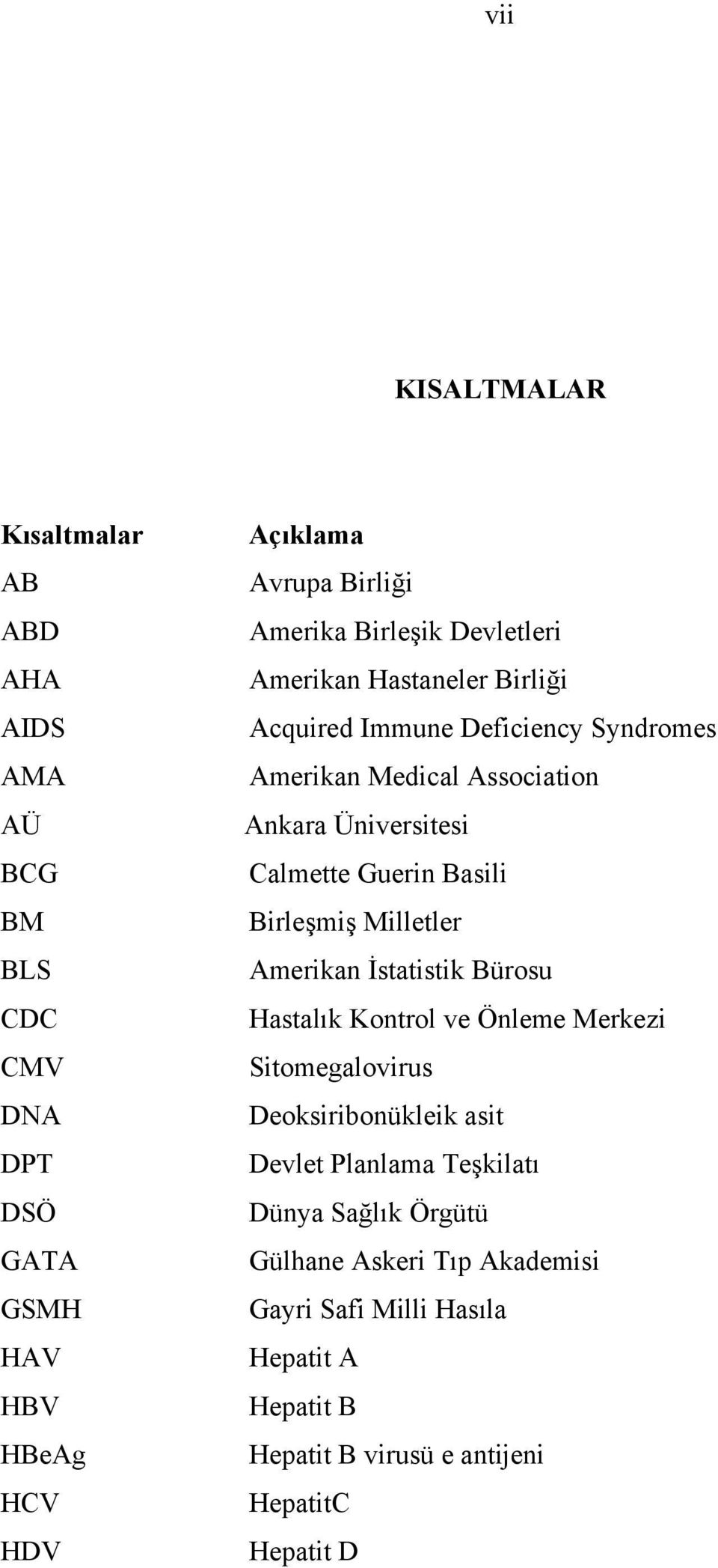 Guerin Basili Birleşmiş Milletler Amerikan İstatistik Bürosu Hastalık Kontrol ve Önleme Merkezi Sitomegalovirus Deoksiribonükleik asit Devlet