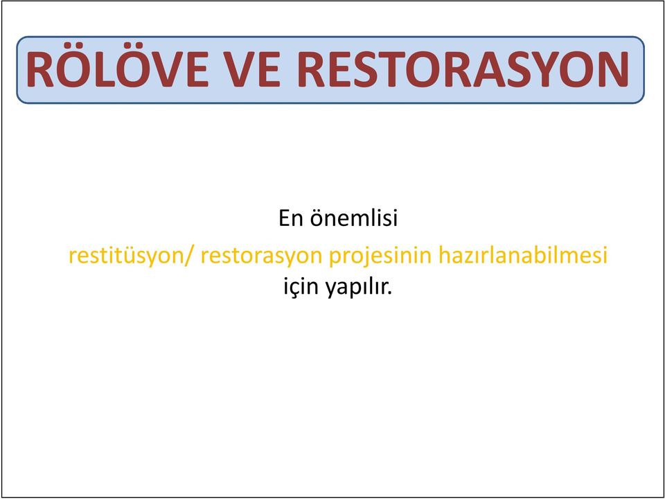 restorasyon