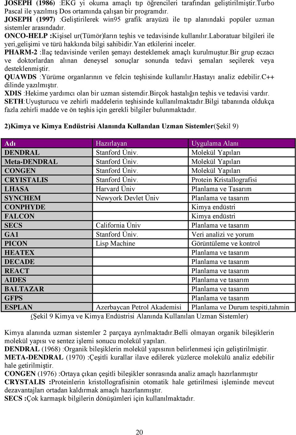 laboratuar bilgileri ile yeri,gelişimi ve türü hakkında bilgi sahibidir.yan etkilerini inceler. PHARM-2 :İlaç tedavisinde verilen şemayı desteklemek amaçlı kurulmuştur.