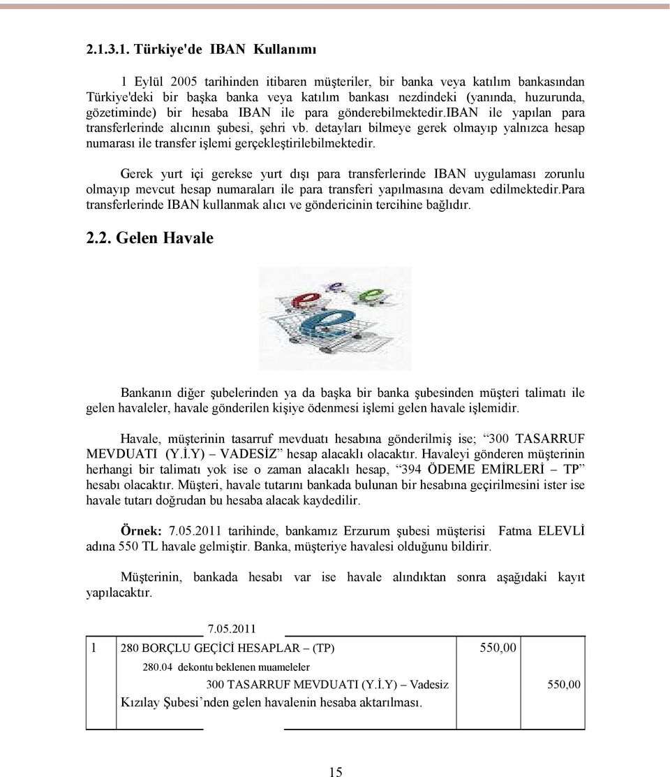 detayları bilmeye gerek olmayıp yalnızca hesap numarası ile transfer işlemi gerçekleştirilebilmektedir.