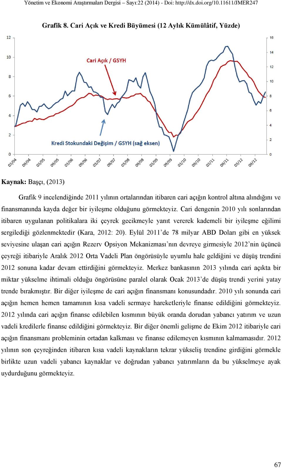 değer bir iyileşme olduğunu görmekteyiz.