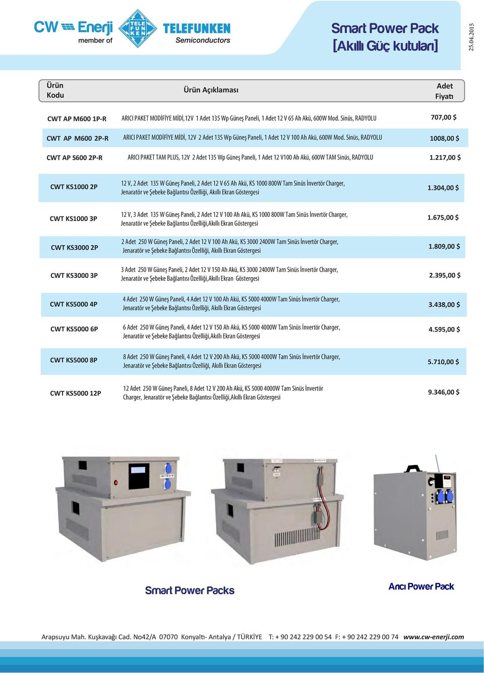 Sinüs, RADYOLU ARICI PAKET TAM PLUS, 12V 2 135 Wp Güneş Paneli, 1 12 V100 Ah Akü, 600W TAM Sinüs, RADYOLU 707,00 $ 1008,00 $ 1.