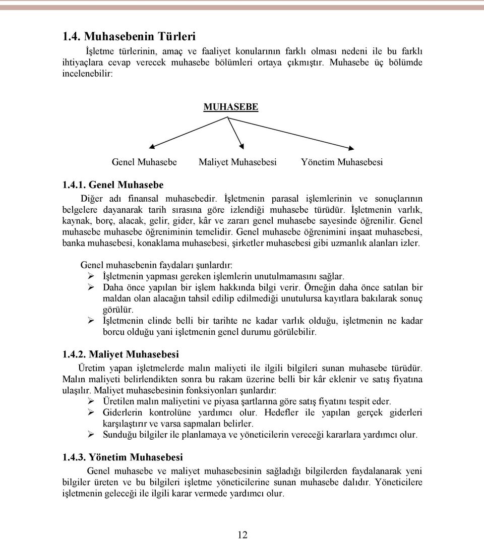 İşletmenin parasal işlemlerinin ve sonuçlarının belgelere dayanarak tarih sırasına göre izlendiği muhasebe türüdür.