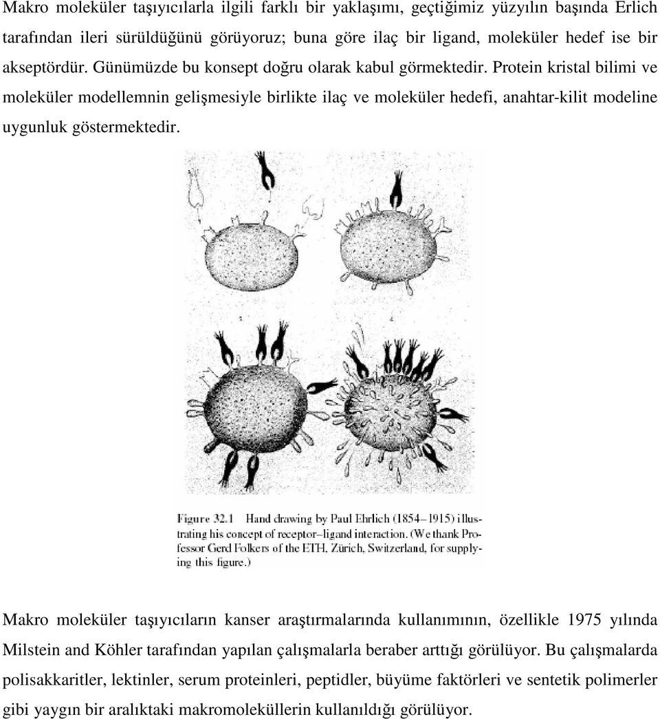 Protein kristal bilimi ve moleküler modellemnin gelimesiyle birlikte ilaç ve moleküler hedefi, anahtar-kilit modeline uygunluk göstermektedir.