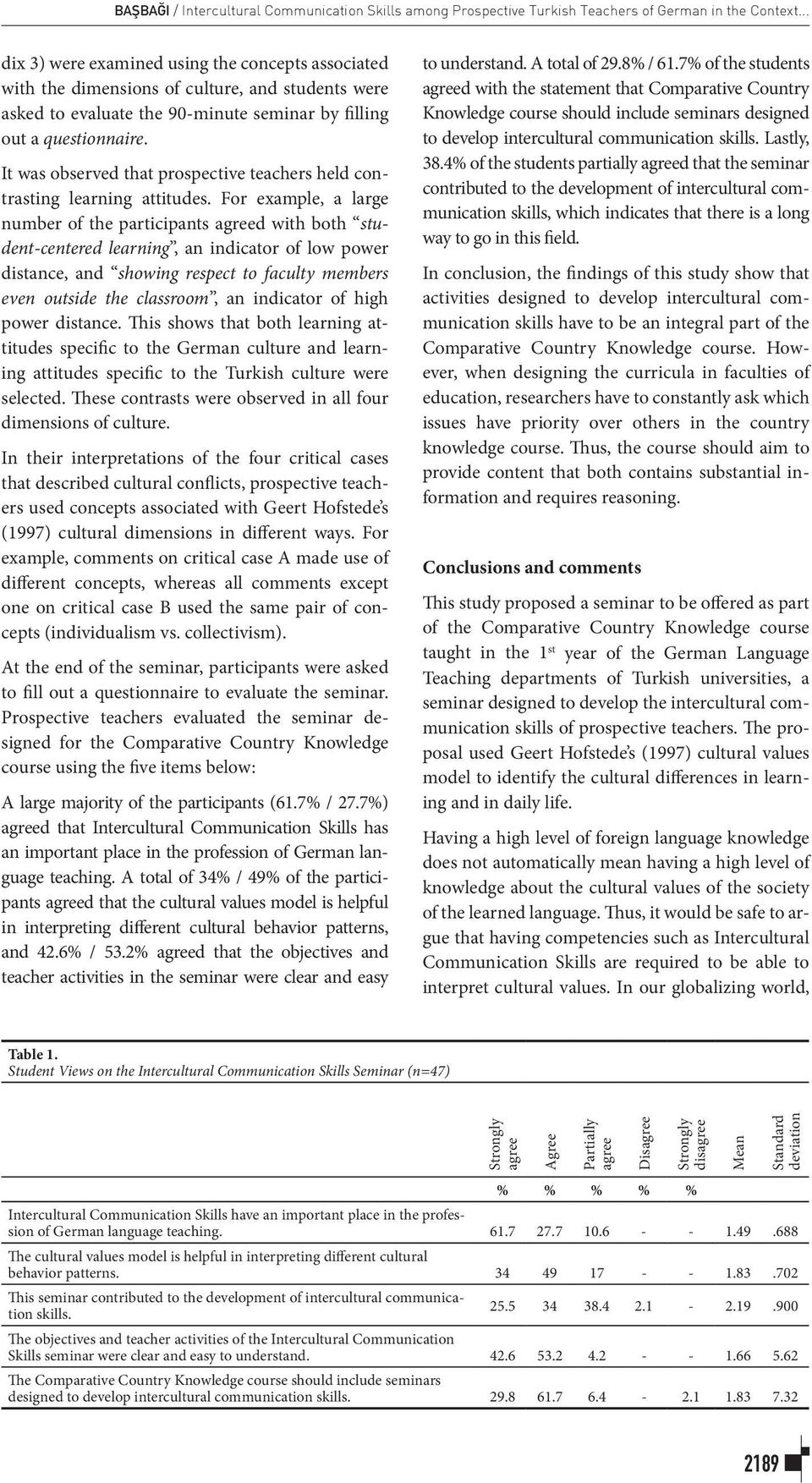 It was observed that prospective teachers held contrasting learning attitudes.