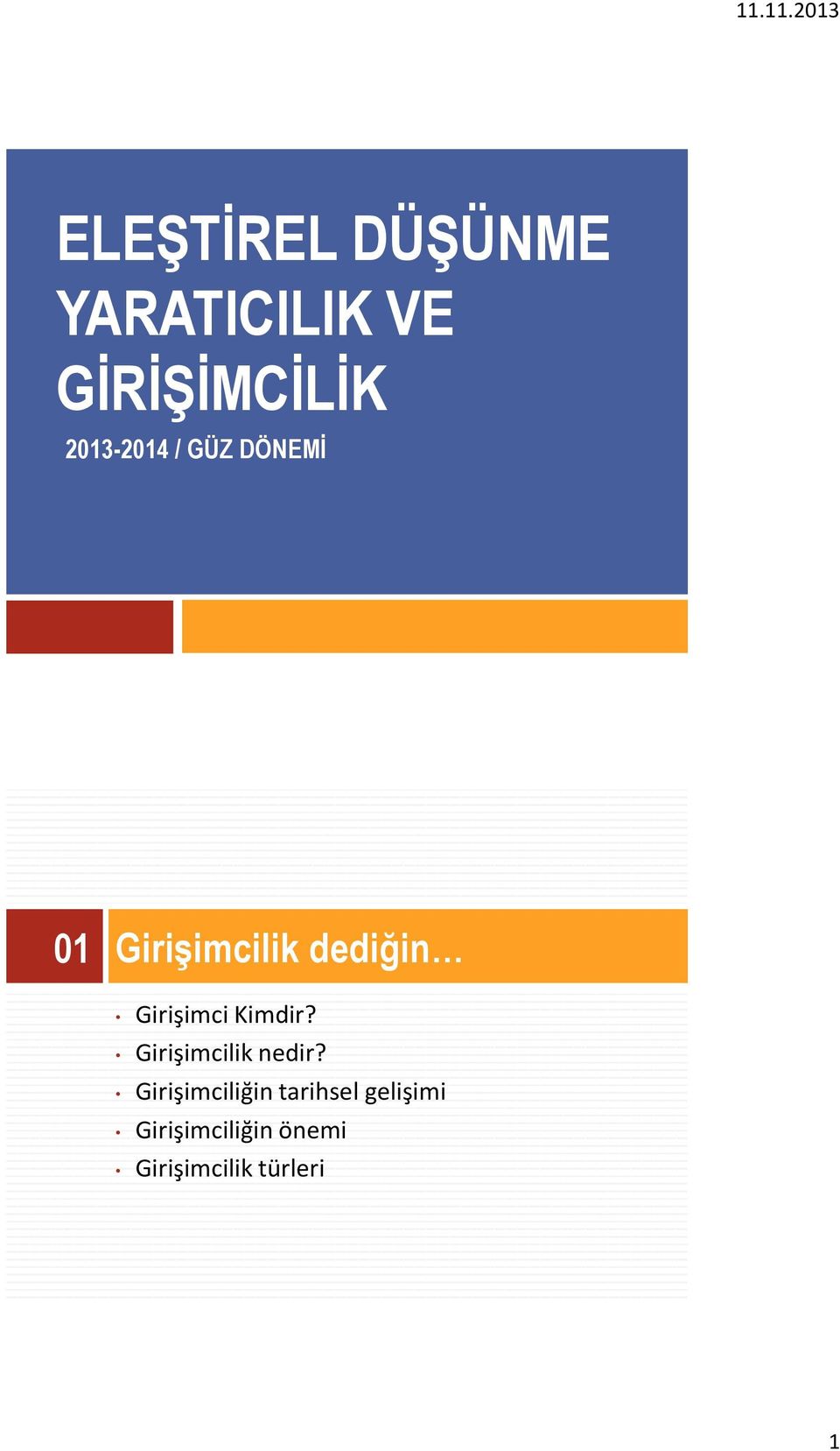 Girişimci Kimdir? Girişimcilik nedir?