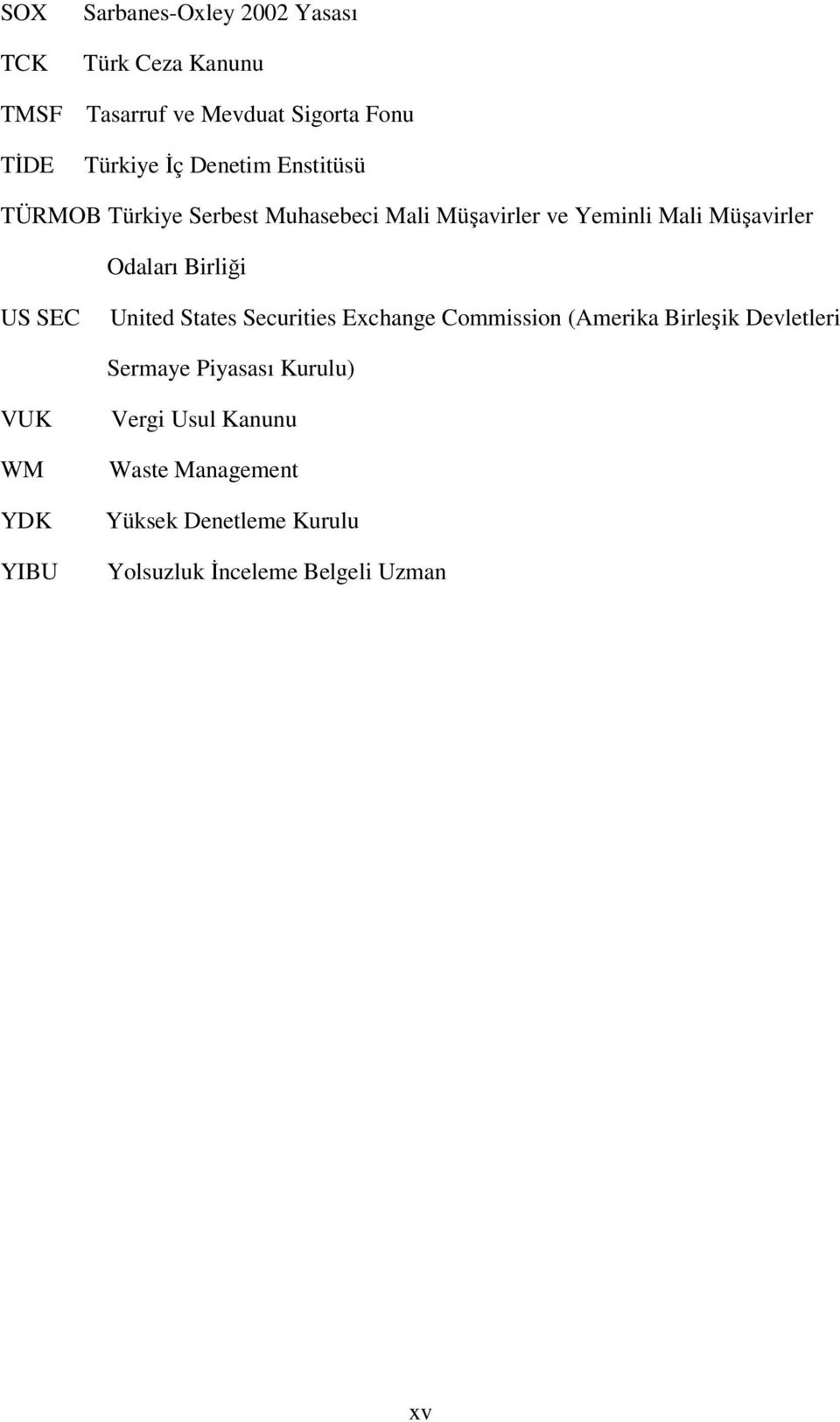 Birliği US SEC United States Securities Exchange Commission (Amerika Birleşik Devletleri Sermaye Piyasası