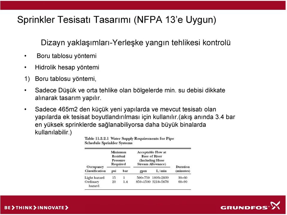 su debisi dikkate alınarak tasarım yapılır.