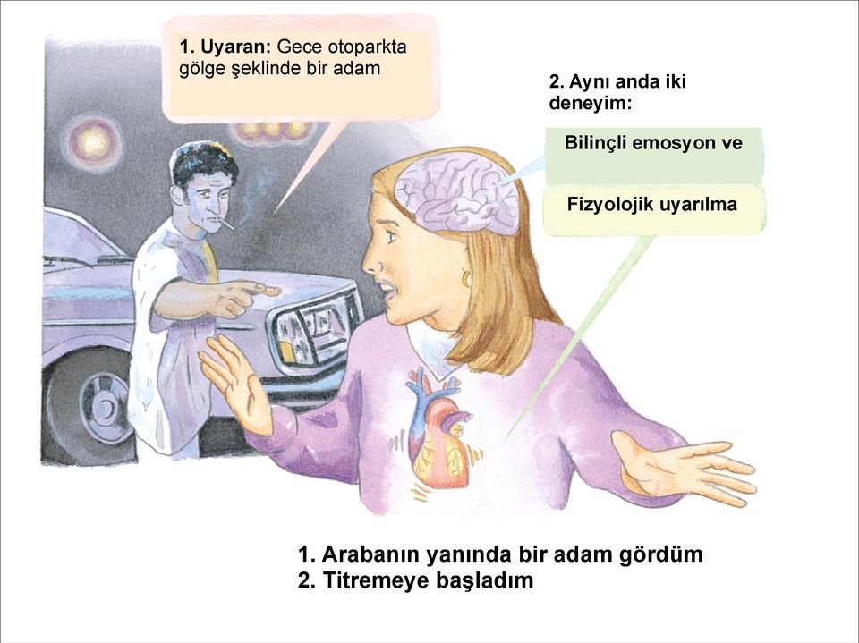 Aynı anda iki deneyim: Bilinçli emosyon ve