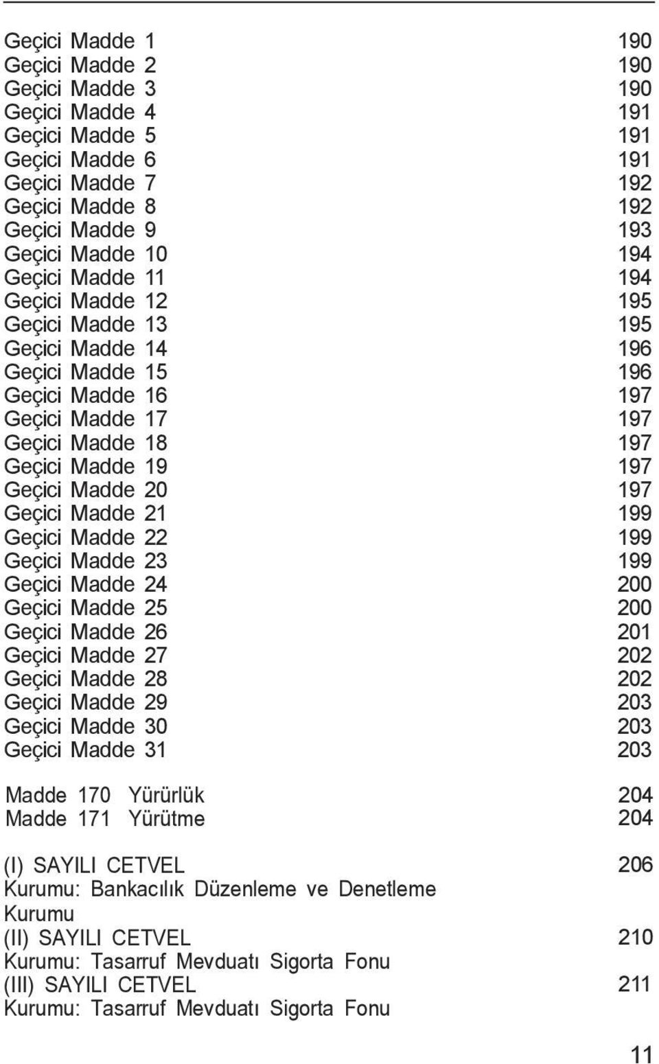 Geçici Madde 18 197 195 Geçici Madde 19 197 195 Geçici Madde 20 197 195 Geçici Madde 21 199 197 Geçici Madde 22 199 197 Geçici Madde 23 199 197 Geçici Madde 24 200 198 Geçici Madde 25 200 198 Geçici