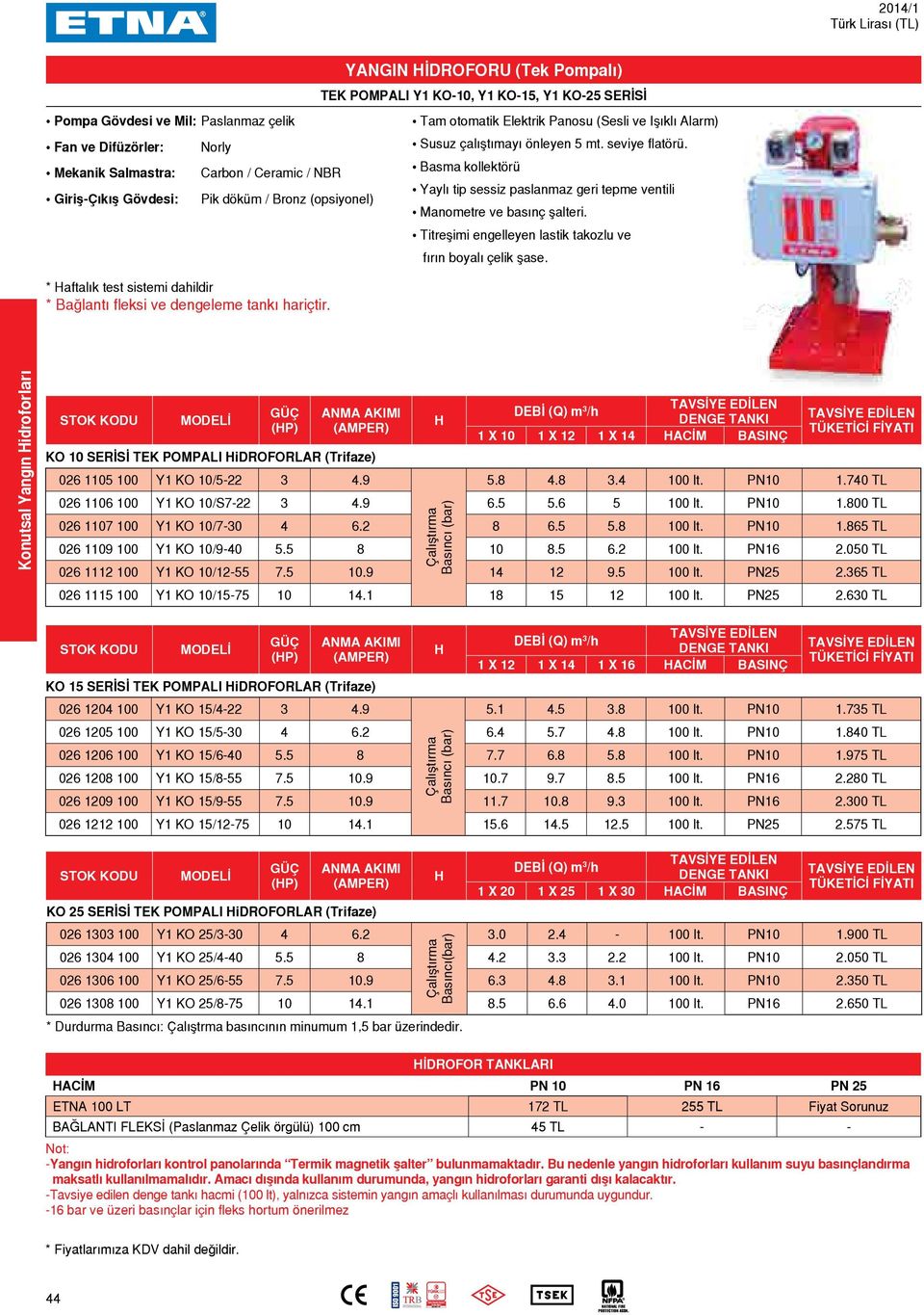 Basma kollektörü Yaylı tip sessiz paslanmaz geri tepme ventili Manometre ve basınç şalteri. Titreşimi engelleyen lastik takozlu ve fırın boyalı çelik şase.