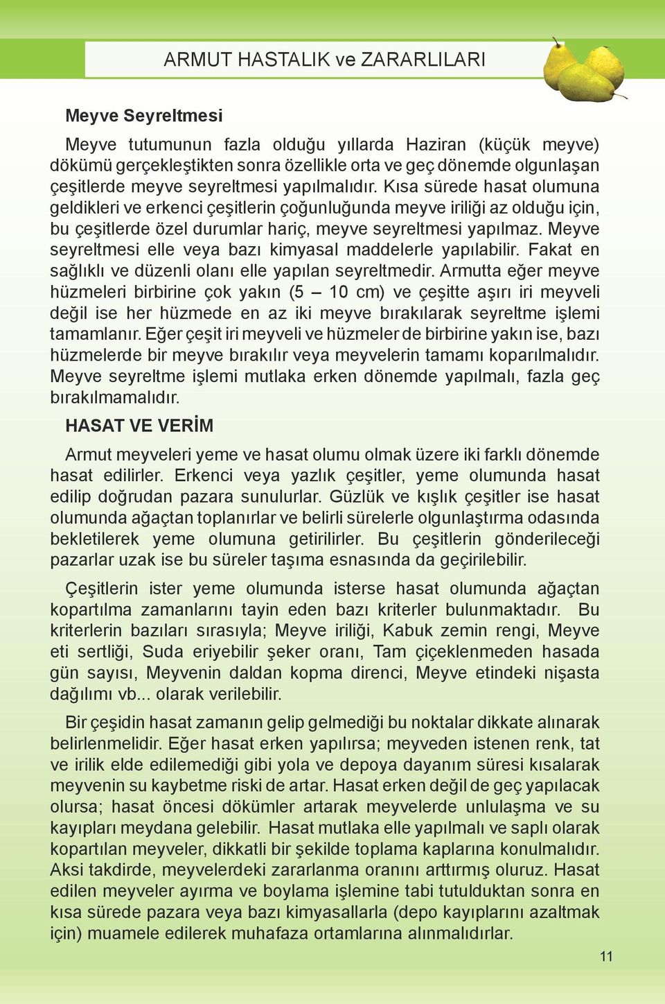 Meyve seyreltmesi elle veya bazı kimyasal maddelerle yapılabilir. Fakat en sağlıklı ve düzenli olanı elle yapılan seyreltmedir.