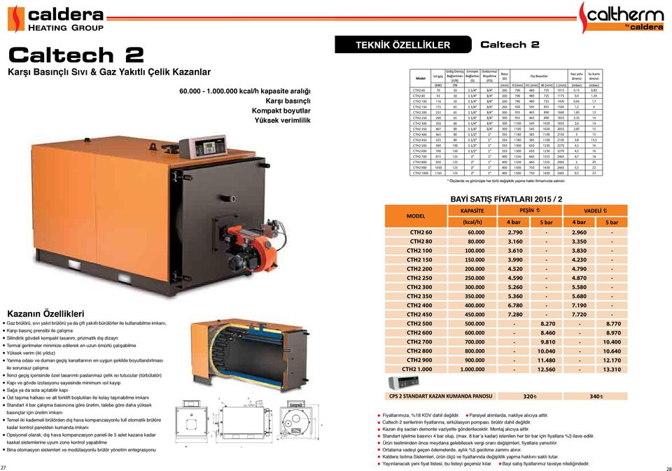 000 kcal/h kapasite aralığı Karşı basınçlı Kompakt boyutlar Yüksek verimlilik CTH2 60 CTH2 80 CTH2 100 CTH2 150 CTH2 200 CTH2 250 CTH2 300 CTH2 350 CTH2 400 CTH2 450 CTH2 500 CTH2 600 CTH2 700 CTH2