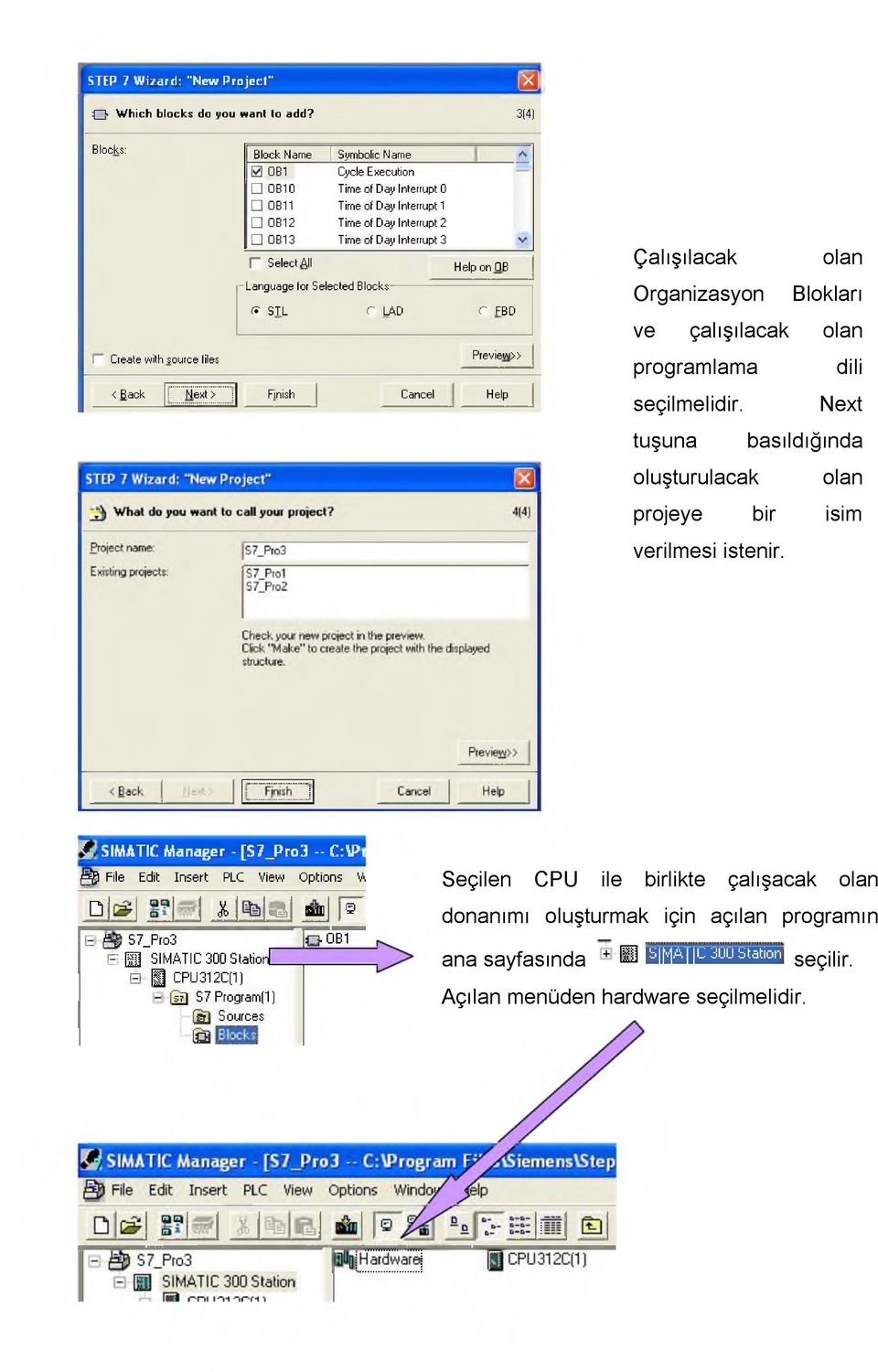 Help on OB - Language for Selected Blocks & STL r LAD T FBD!