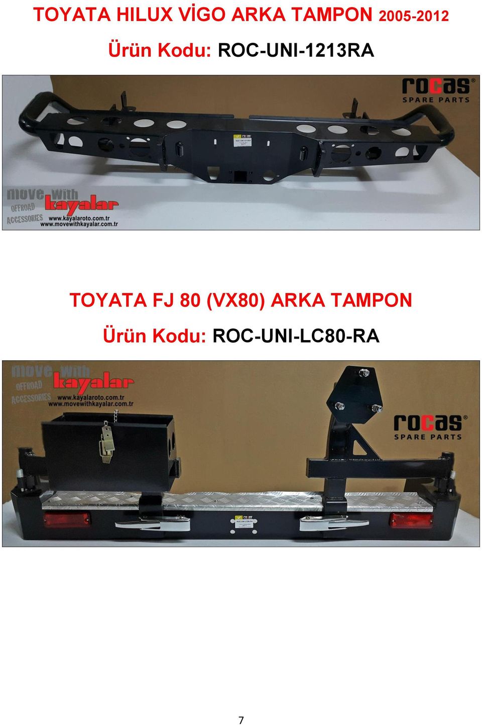 ROC-UNI-1213RA TOYATA FJ 80