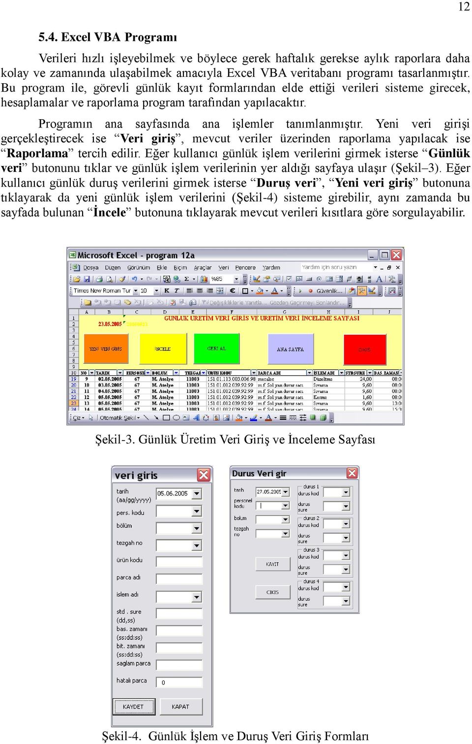 Yeni veri girişi gerçekleştirecek ise Veri giriş, mevcut veriler üzerinden raporlama yapılacak ise Raporlama tercih edilir.