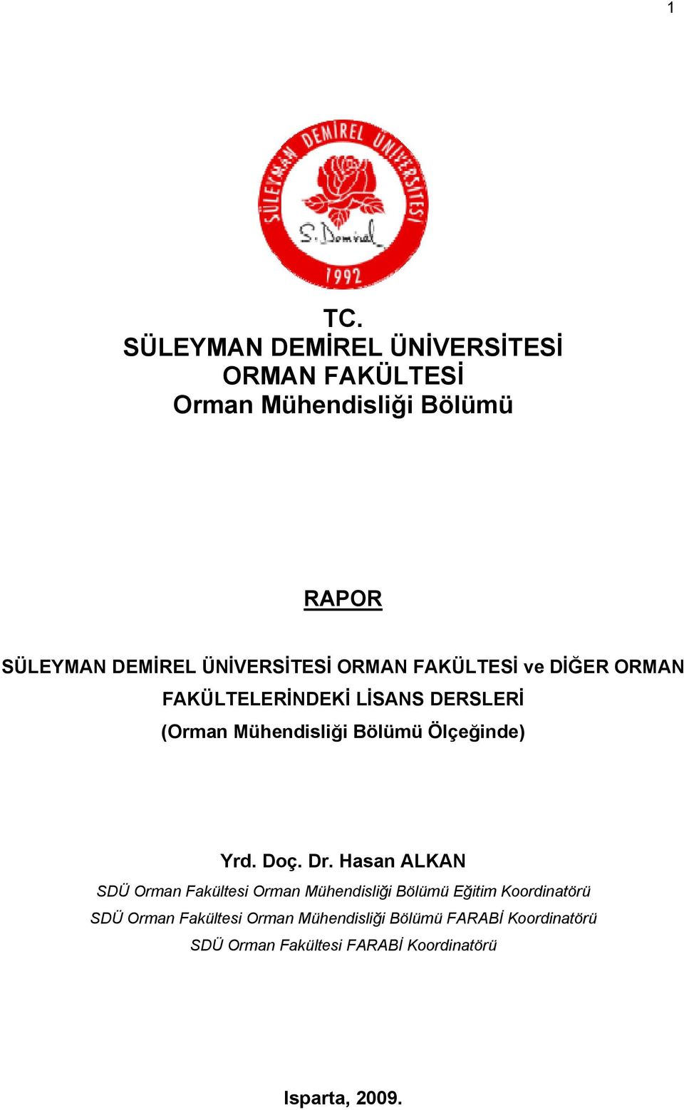 Ölçeğinde) Yrd. Doç. Dr.