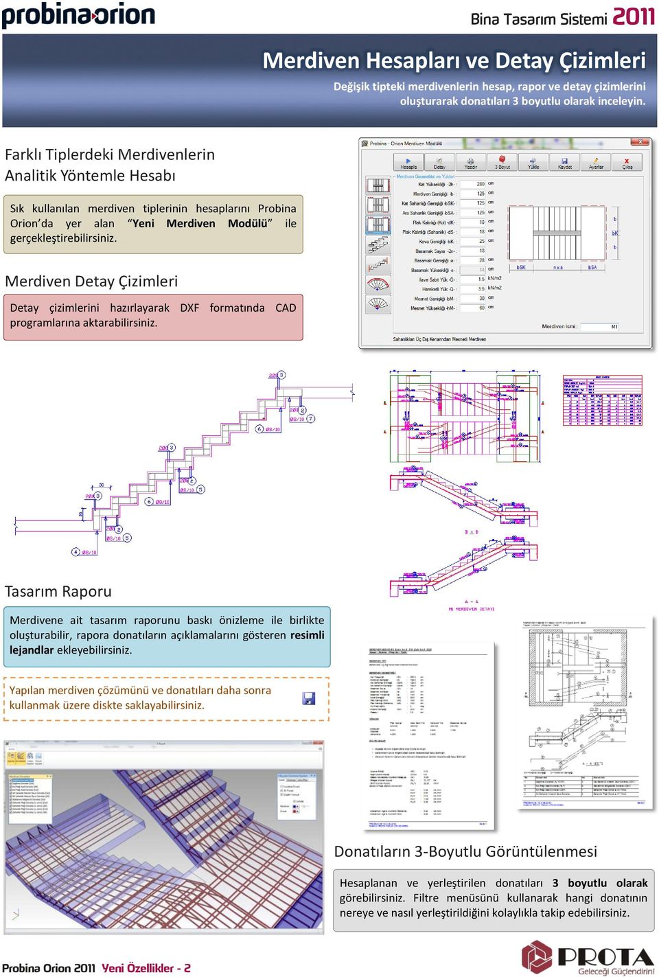 Merdiven Detay Çizimleri Detay çizimlerini hazırlayarak DXF formatında CAD programlarına aktarabilirsiniz.