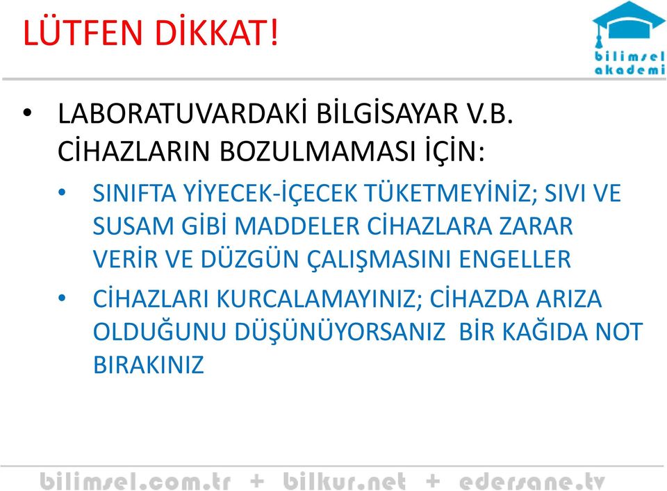 LGİSAYAR V.B.