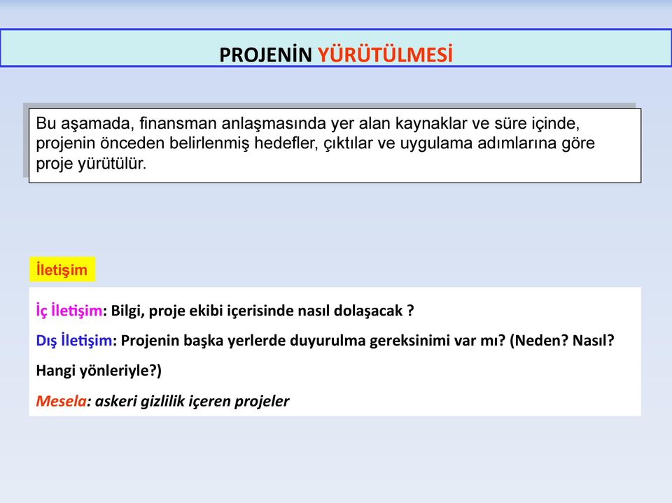 İletişim İç İleXşim: Bilgi, proje ekibi içerisinde nasıl dolaşacak?