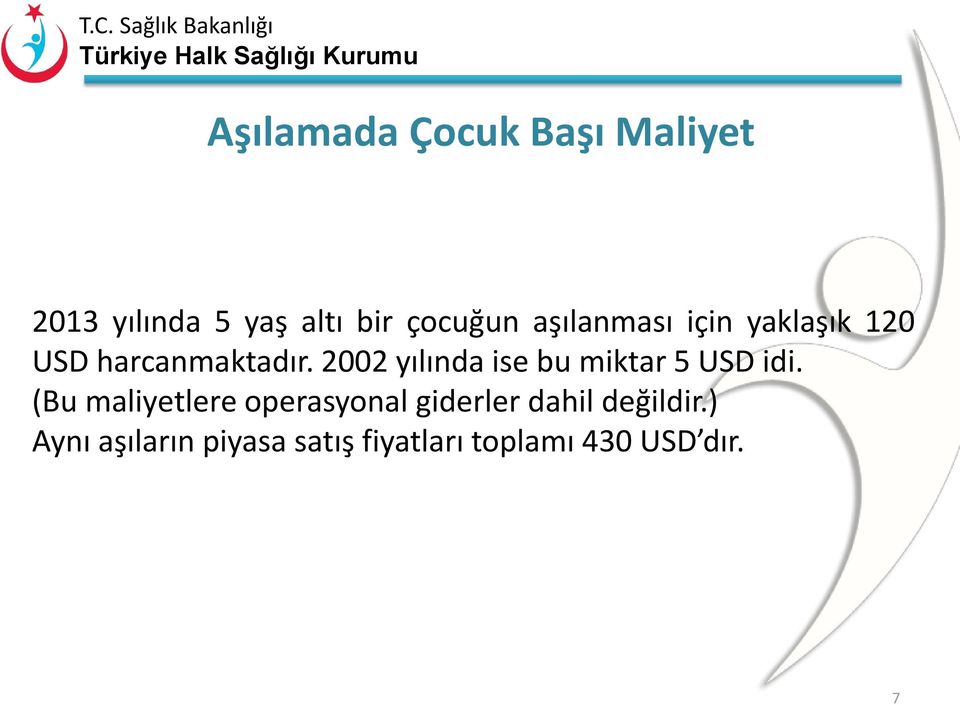 2002 yılında ise bu miktar 5 USD idi.