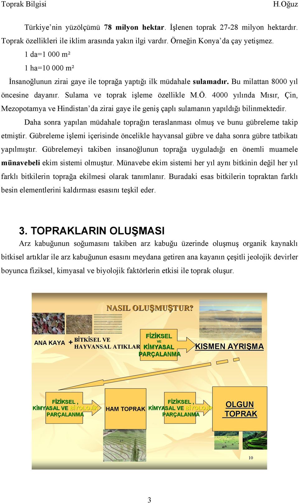 4000 yılında Mısır, Çin, Mezopotamya ve Hindistan da zirai gaye ile geniş çaplı sulamanın yapıldığı bilinmektedir.