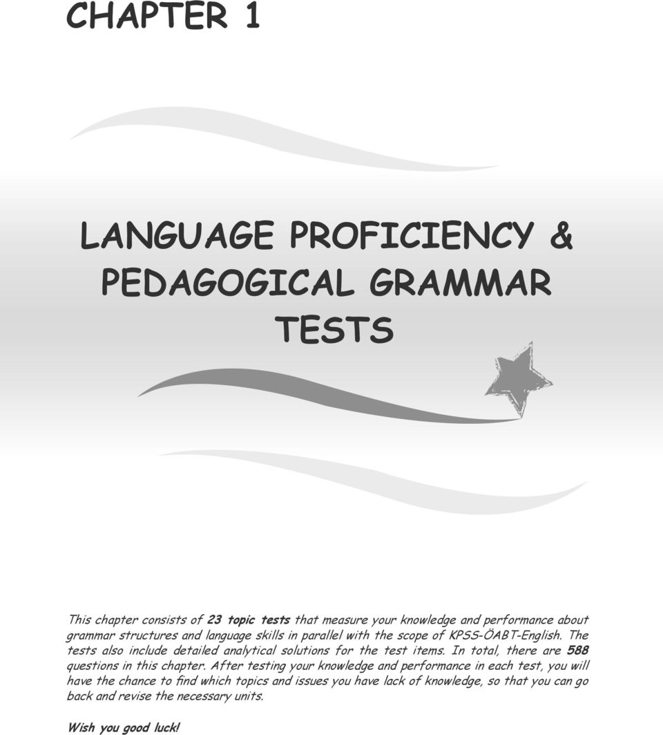 The tests also include detailed analytical solutions for the test items. In total, there are 588 questions in this chapter.