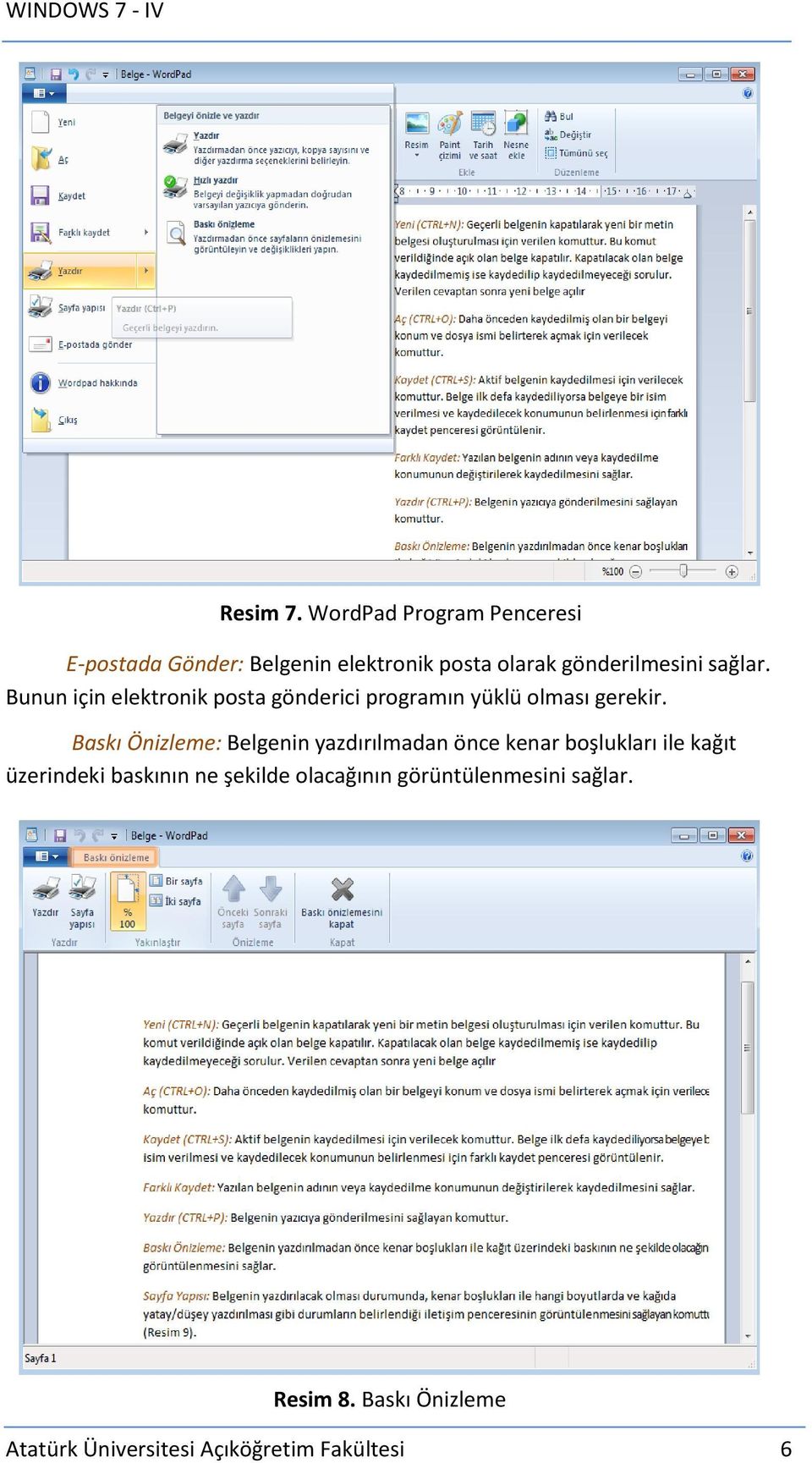 sağlar. Bunun için elektronik posta gönderici programın yüklü olması gerekir.