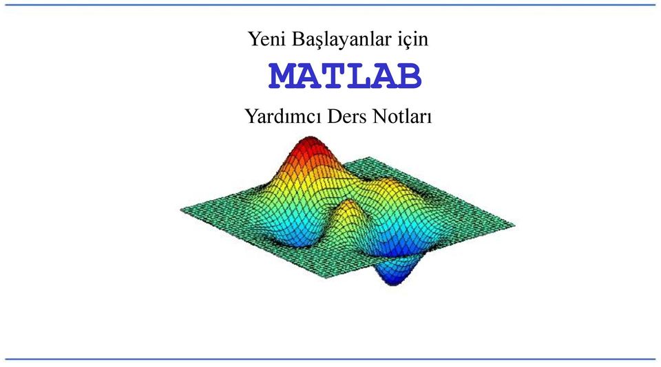 için MATLAB