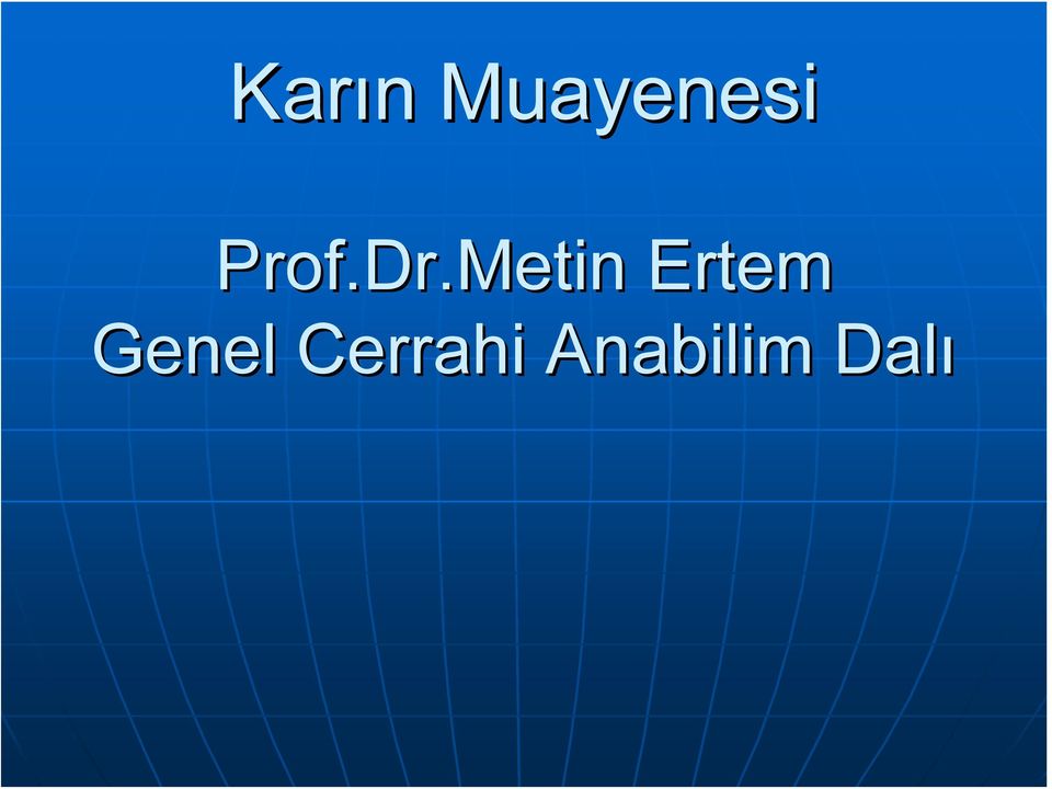 Metin Ertem Genel