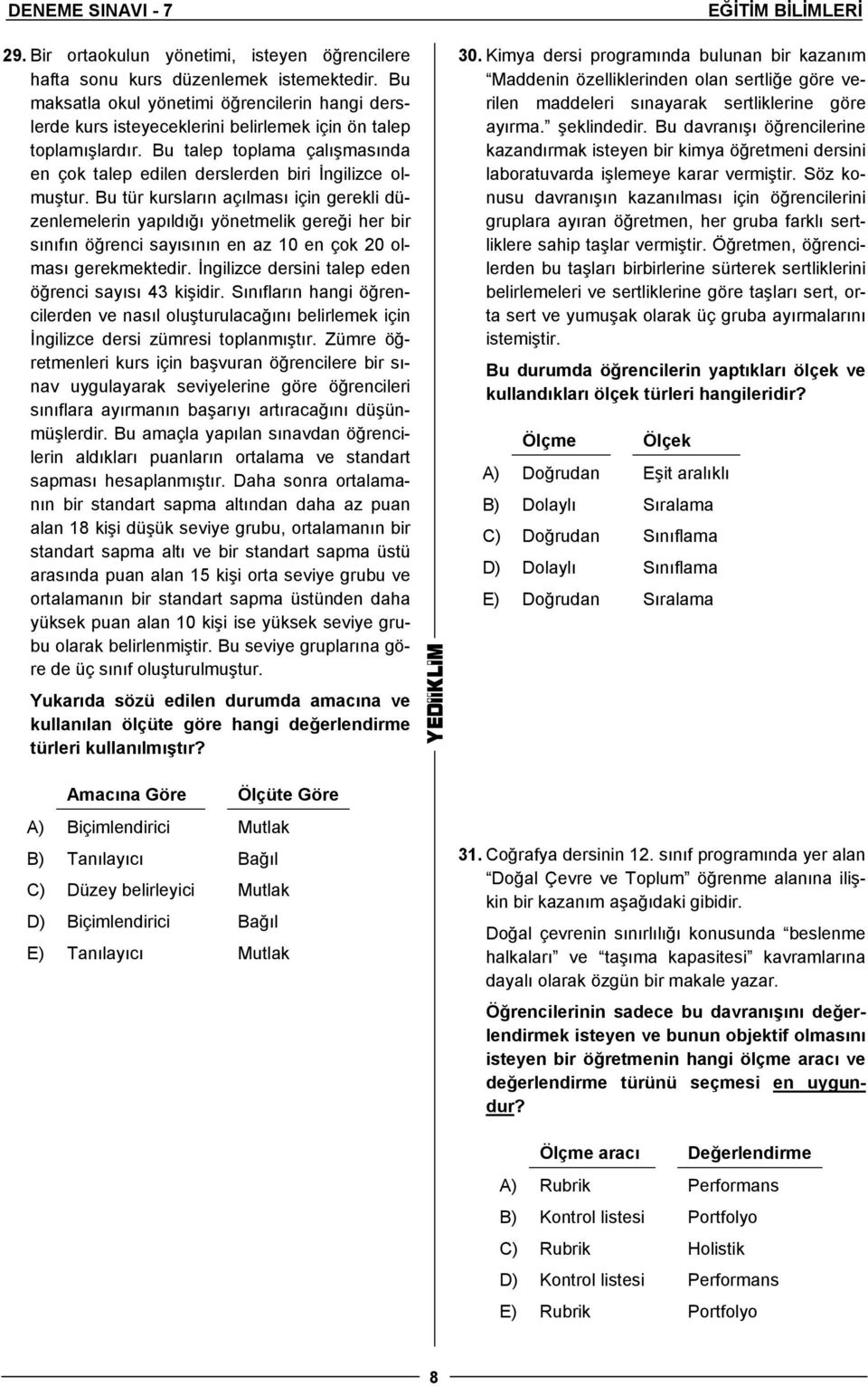 Bu talep toplama çalışmasında en çok talep edilen derslerden biri İngilizce olmuştur.