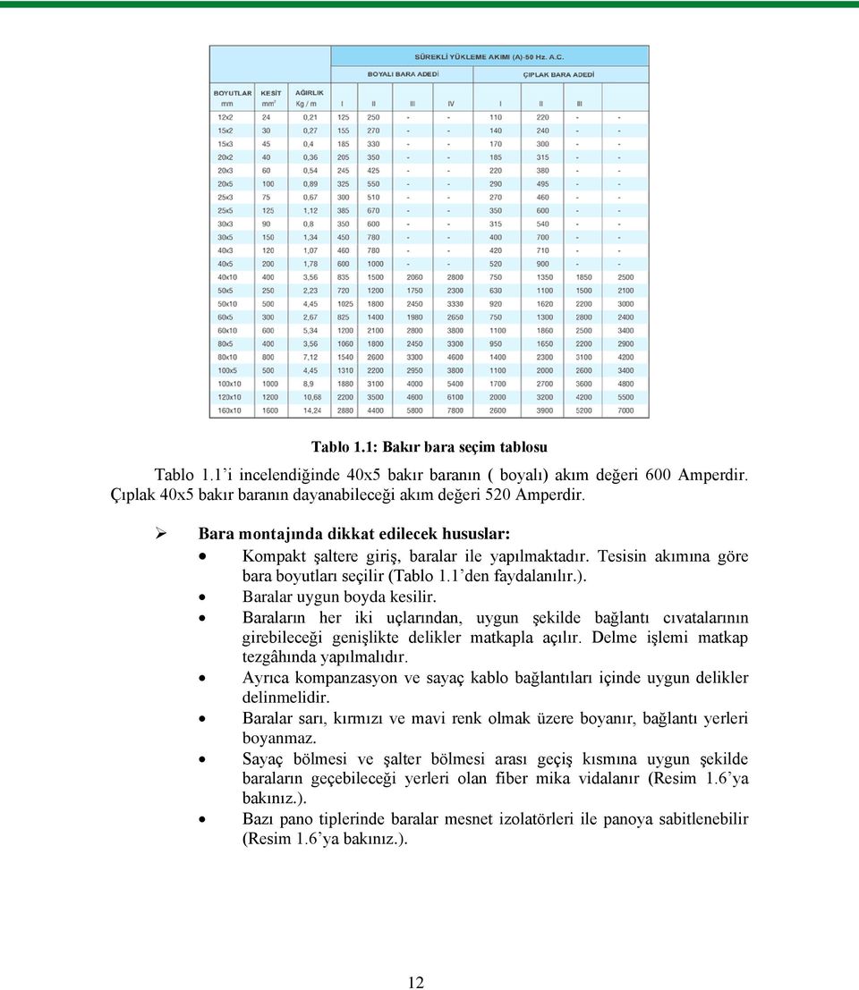 Baraların her iki uçlarından, uygun şekilde bağlantı cıvatalarının girebileceği genişlikte delikler matkapla açılır. Delme işlemi matkap tezgâhında yapılmalıdır.