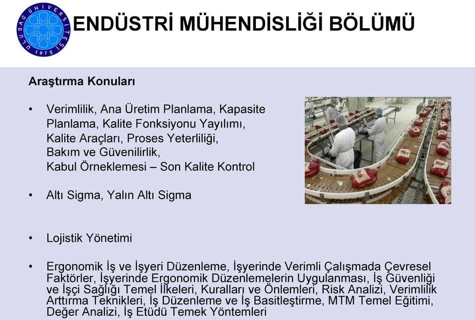 Verimli Çalışmada Çevresel Faktörler, İşyerinde Ergonomik Düzenlemelerin Uygulanması, İş Güvenliği ve İşçi Sağlığı Temel İlkeleri, Kuralları ve